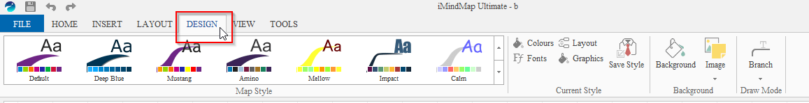 styles tab