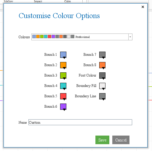 custom colour